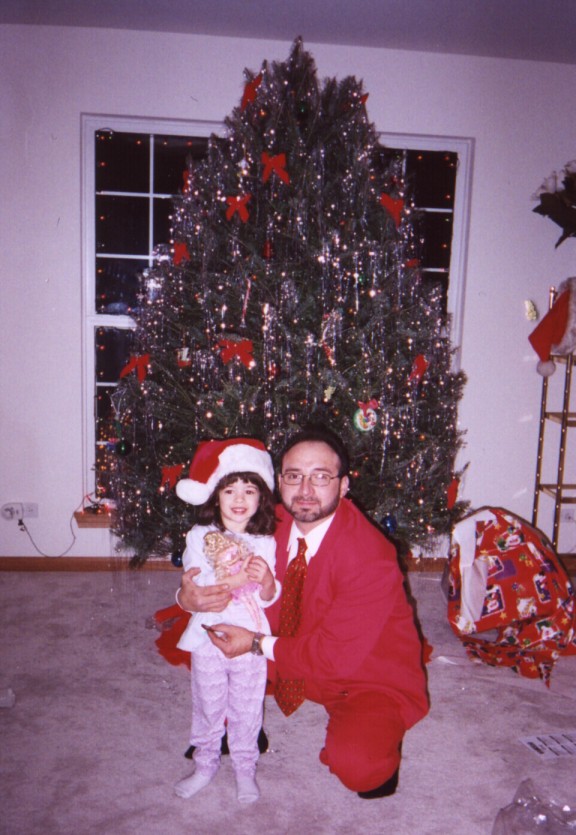 paige & Uncle Santa